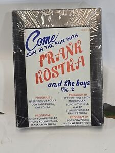 New ListingCome Join Fun Frank Kostka and Boys Vol 2 Polka Music 8-track FKB-8-2 NOS Sealed