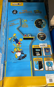 Arcade1Up The Simpsons Home Arcade with Riser and Stool - NEW