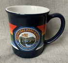 Pendleton Crater Lake Park Blanket Oversized Coffee Mug Woolen Mills Rainbow