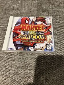 Marvel vs Capcom Sega Dreamcast/Repro Manual