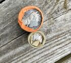 1967 Canada Quarter 25 Cent + Dime 10 Cent Coin Roll | Original Bank Wrapped