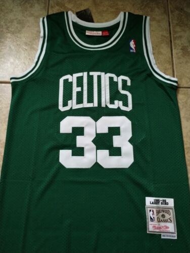 Larry Bird Jersey #33 Boston Celtics Throwback Jersey US Seller