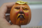 BBK BBK009 1:6 Scale Halloween Night Killer Mike Pumpkin Headgear Head Model Toy