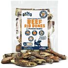Single Ingredient Dog Bones - Made in USA - Small Beef Rib Bones - Natural Do...