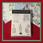 Stampin' Up! GNOME FOR THE HOLIDAYS Stamp Set & GNOMES DSP *NEW* #2