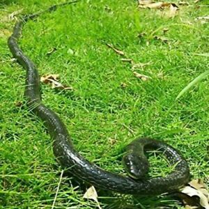 Fake Realistic Snake Lifelike Real Scary Rubber Toy Prank Party Joke For Garden