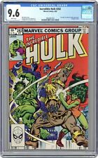 Incredible Hulk #282 CGC 9.6 1983 3924361016