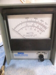 Bird Termaline Wattmeter model 6736A 1000W Frequency Range 25-1000MHz