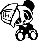 Honda Logo Panda Decal JDM Vinyl Sticker Window For Civic Accord S2000 VTEC Si