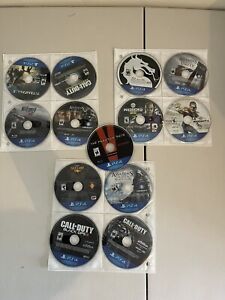 PlayStation 4 Games Lot of 13 - PS4 Game Bundle DISC ONLY