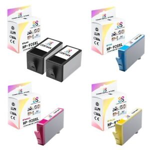 5PK TRS 920XL BCMY HY Compatible for HP OfficeJet 6000 6500 6500a Ink Cartridge
