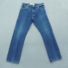 VINTAGE Levi Jeans Mens 33 Blue Denim 517 Bootcut Red Tab Outdoor Casual 33x32