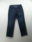 Lee Straight Relaxed Womens Denim Blue Jeans Size 8S Waist 31