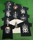 Lot of 10 NEW T Shirts Threadless Goth Emo Horror Grunge Size Medium