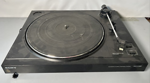 Sony PS-LX285 Turntable Record Player Stereo Component Black As-is Untested