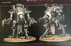 Warhammer 40K - 2 Chaos Wardogs (sprues, bases, decals) from Army Set