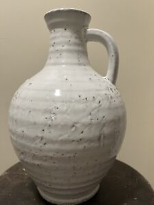 New ListingWhite Terracotta Vase