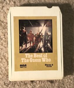 New ListingThe Best Of The Guess Who 1971 RCA Records 8 Track Tape - Tested & Working