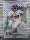 2018 Topps High Tek Ronald Acuna Jr Waves Magma Diffractor Rookie RC #HT-RA