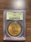 1915-S St. Gaudens $20 Twenty Dollar Gold Double Eagle PCGS MS 62 OLD GREEN HOLD