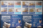 2 Sheets Culver's COUPONS, 12 Coupons, Exp. 6/10/24