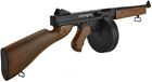 Wood Color Semi/Full Auto THOMPSON M1A1 AEG WWII Tommy AIRSOFT Gun 300 FPS