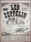 LED ZEPPELIN REPRO 1975 EARLS COURT LONDON 23-25 MAY CONCERT POSTER ADVERT