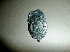 Vintage Obsolete Member Fire Dept Greensburg PA Metal Badge