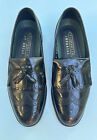Florsheim Imperial Wingtip Shoes 7 D Black Leather Oxford Brogue