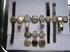 Job lot of vintage gents TIMEX watches mechanical watches spares or repair