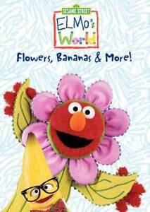 Elmo's World - Flowers, Bananas & More - DVD By Kevin Clash - GOOD
