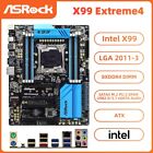 ASRock X99 Extreme4 Motherboard ATX Intel X99 LGA2011-3 DDR4 SATA3 M.2 eSATA+I/O