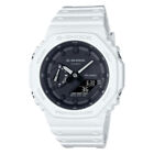 Casio G-Shock Carbon Core Guard Analog-Digital White Resin Band Watch GA2100-7A