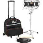 Pearl SK910C Educational Snare Kit with Rolling Cart 14 x 5.5 in. LN