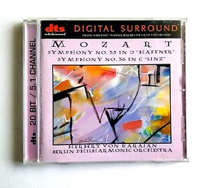 Mozart: Symphony No. 35 /No. 36 DTS Surround CD, Karajan, 1998 EMI Classics