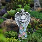 Garden Decor Angel Statue Solar Outdoor Patio Garden Sculptures &Sympathy ceme