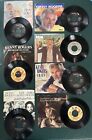 Lot of (7) Kenny Rogers 45 RPM Records With Picture Sleeves