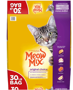 Meow Mix Original Choice Dry Cat Food, 30 Pounds.....