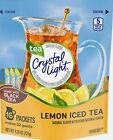 Crystal Light Lemon Iced Tea 16ct = 32 quartz. SHIPS FREE Naturally Flavored TEA