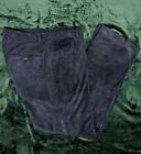 DKNY Men's Midnight Navy Suede Dress Pants 34x30