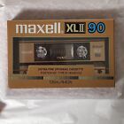 NEW Maxell XL II 90 Extra Fine Epitaxial Type II Factory  Cassette Tape ~ SEALED