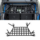 Rear Trunk Cargo Net Restraint Barrier Mesh For Ford Bronco 2021-23 2 Door Black (For: 2021 Ford Badlands)