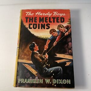Hardy Boys The Melted Coins Franklin W Dixon 1st Ed w Dust Jacket Paul Laune
