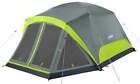 Coleman Skydome Tent w/ Screen Rm 4-Person Camping Hunting ROCK GRAY-