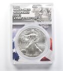 MS70 2021 American Silver Eagle - Type 1 - First Strike - Graded ANACS *728