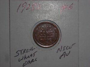 wheat penny 1928S HIGH GRADE AU LINCOLN CENT 1928-S LOT #4 STRONG WHEAT EAR'S