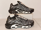 Nike Air Max Plus Shattered Ice Black Men's Shoes Sneakers Size 8.5