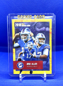 2018 Josh Allen Gold Rookie Gems Card! #17 Buffalo Bills RC NM to MT