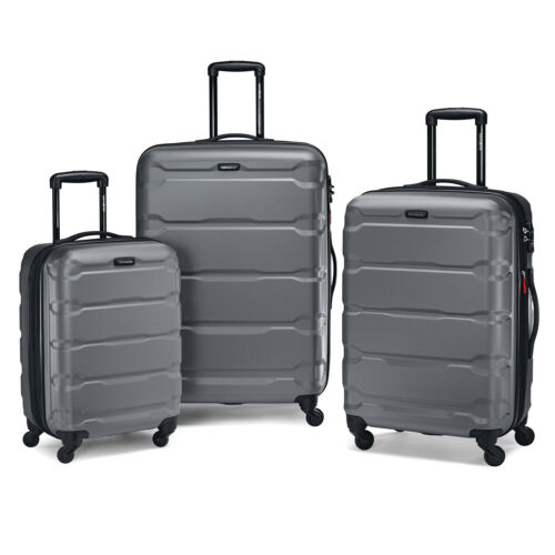 Samsonite Omni Hardside Spinner Suitcase Luggage, Charcoal - 20