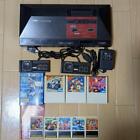 Sega Master System Console with 9 Games, Controller x2 Set Tested
